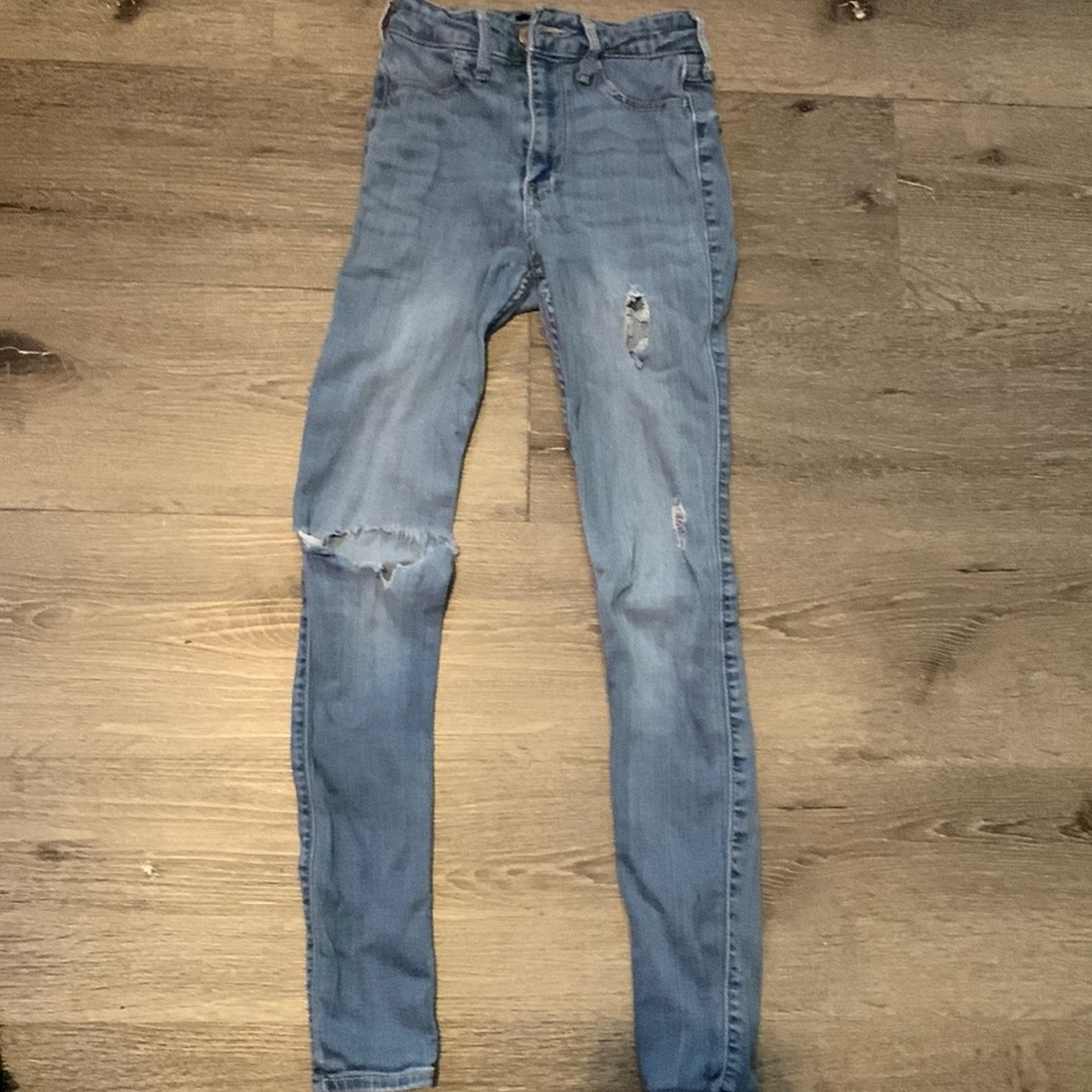 hollister high rise jean leggings 00s